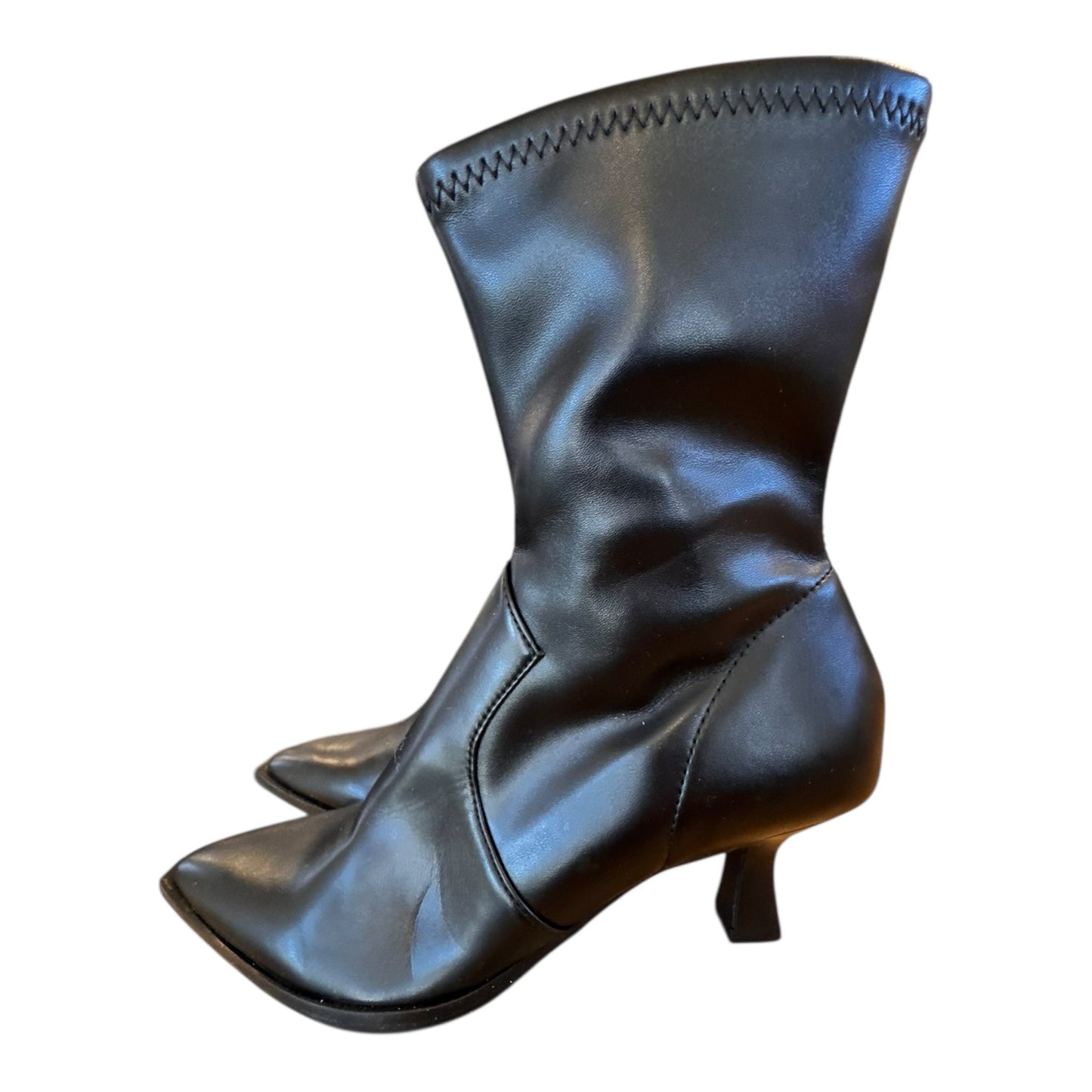 Boots Ankle Heels By Dolce Vita In Black, Size:8.5