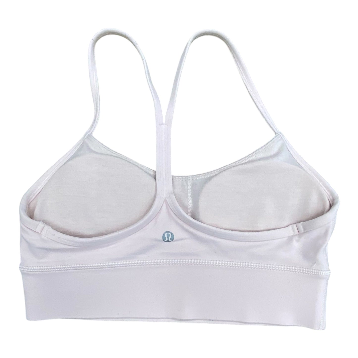 Athletic Bra By Lululemon In Pastel Pink, Size:6