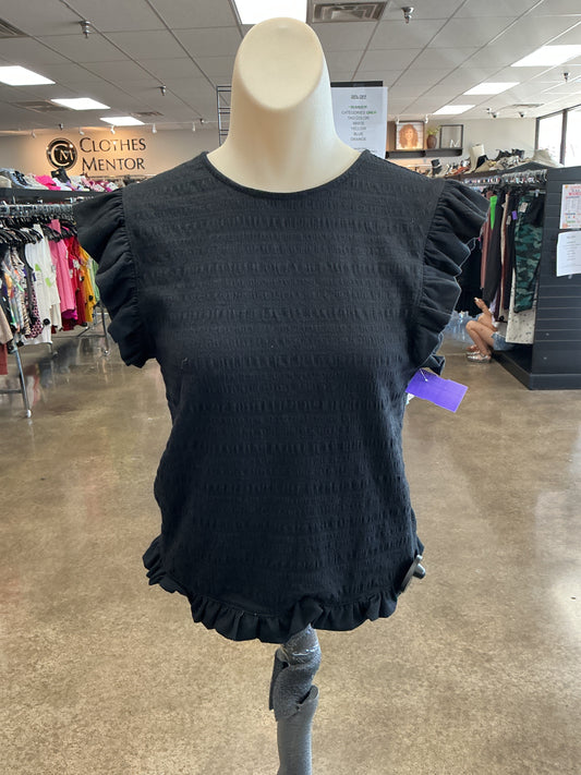 Top Ss By Express In Black, Size:L