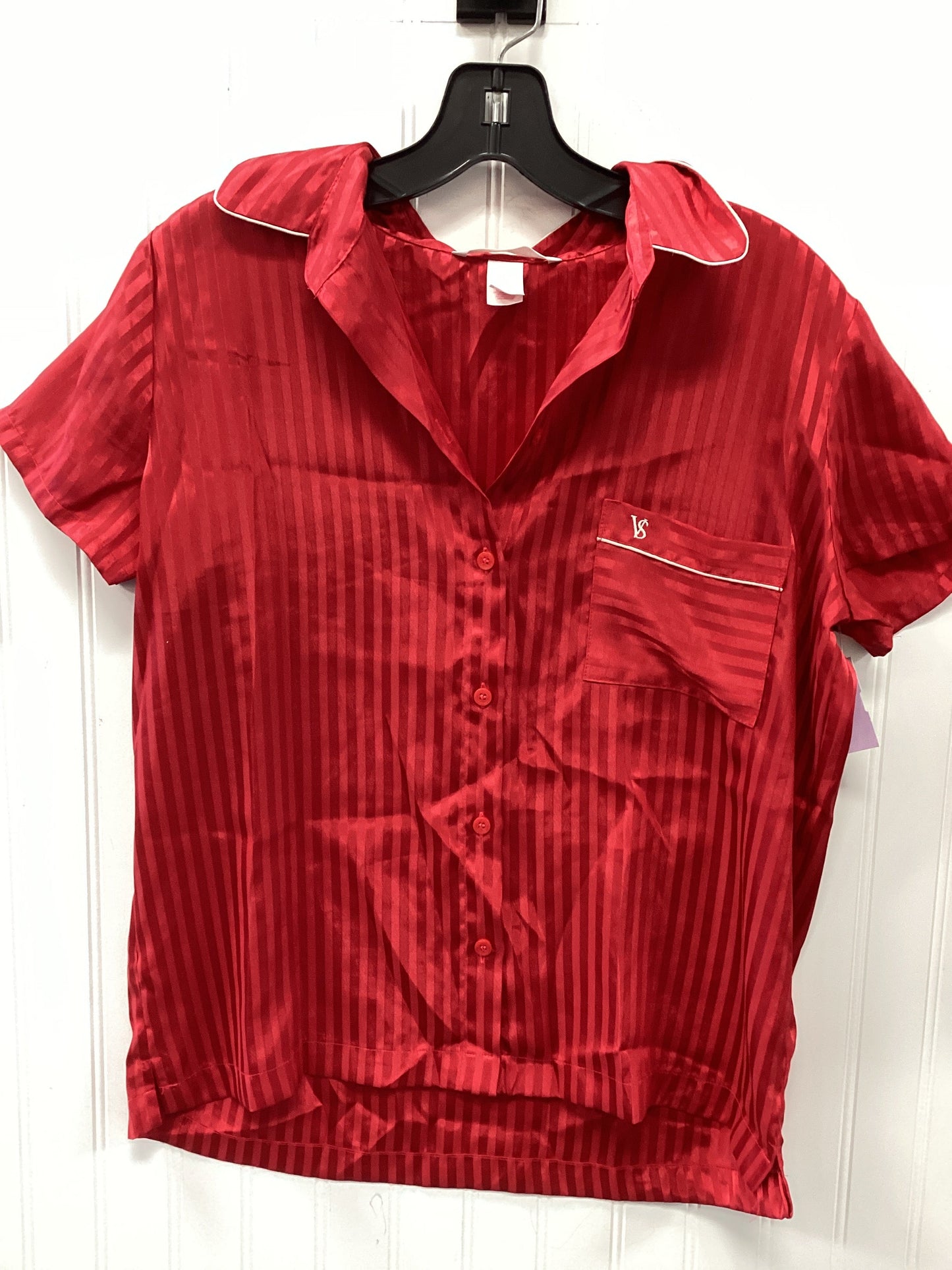 Pajamas 2Pc By Victorias Secret In Red, Size:Xs