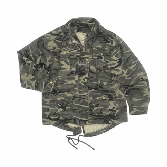 Jacket Utility By Fate In Camouflage Print, Size:M