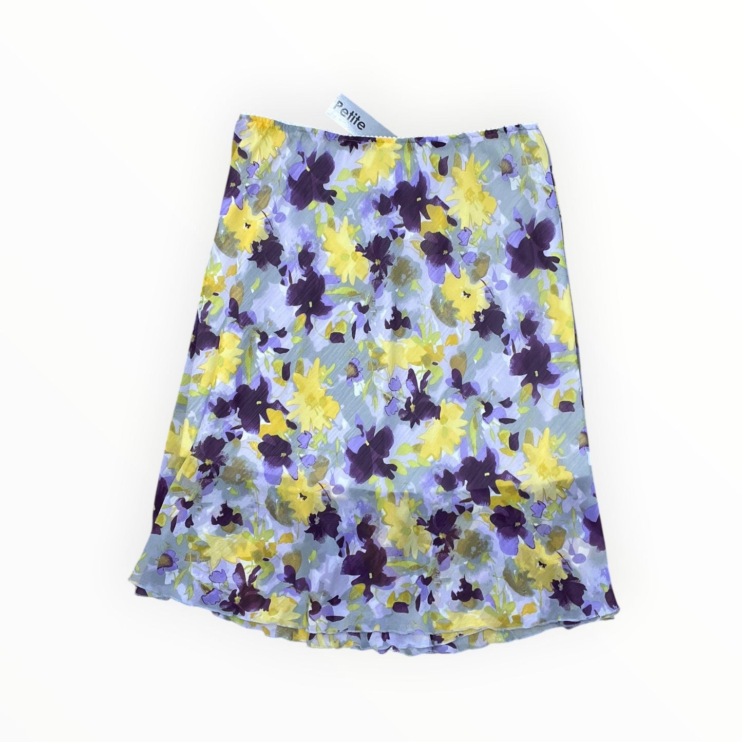Skirt Midi By Notations In Floral Print, Size:Lp