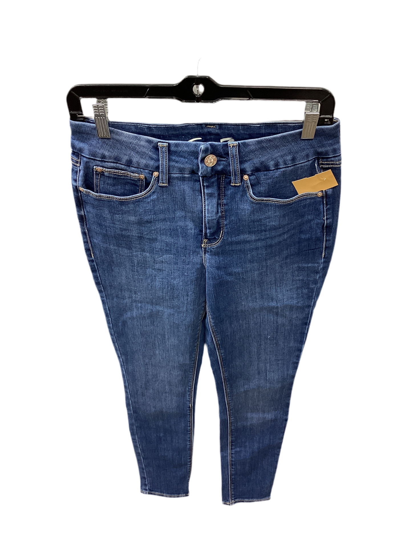 Jeans Skinny By Seven 7 In Blue Denim, Size:4