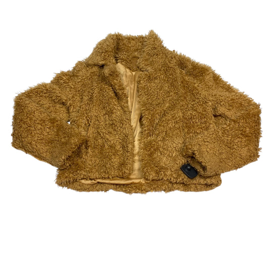 Jacket Faux Fur & Sherpa By Blanknyc In Brown, Size:M