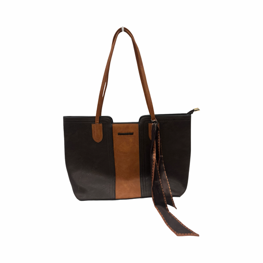 Handbag By Clothes Mentor In Brown, Size:Medium
