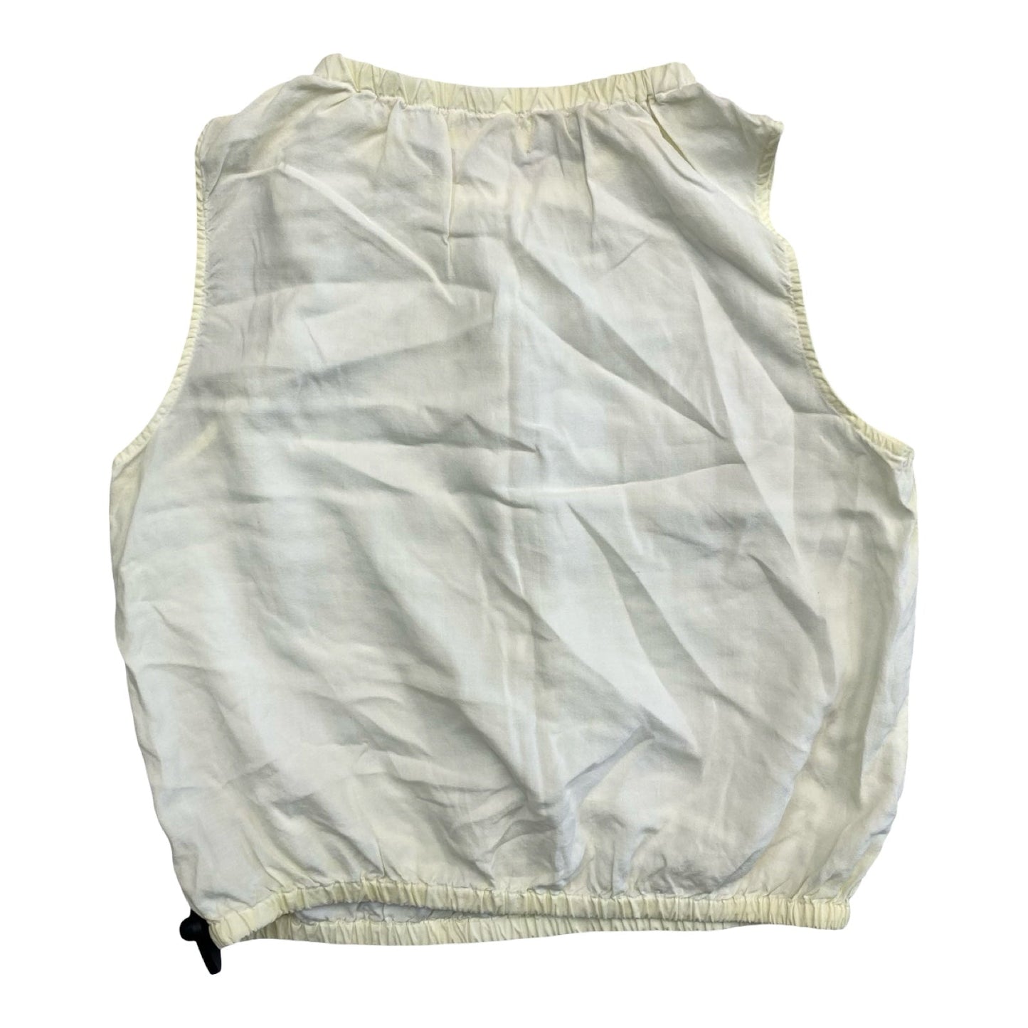 Top Sleeveless By Cloth & Stone In Yellow, Size:M