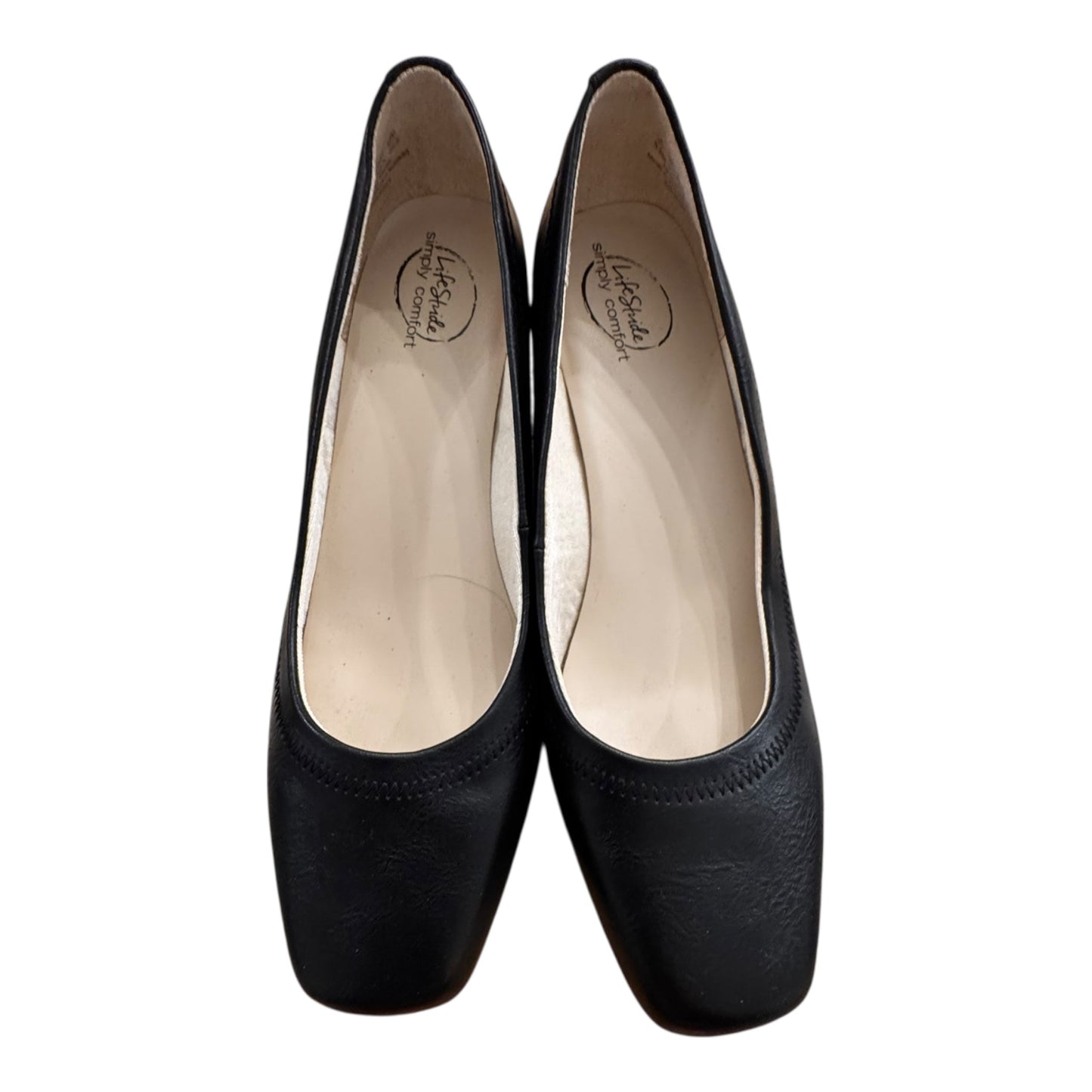 Shoes Heels Wedge By Life Stride In Black, Size:9.5