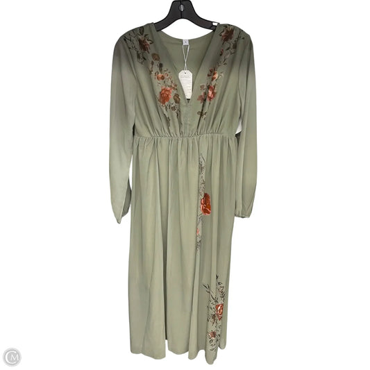 Dress Casual Maxi By Clothes Mentor In Green, Size: S