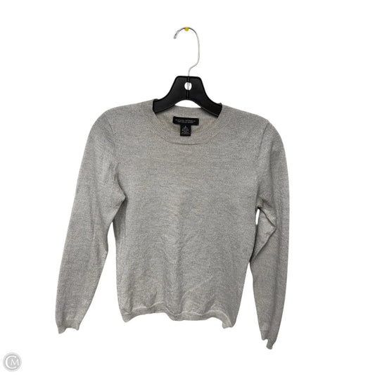 Sweater By Banana Republic In Silver, Size: S