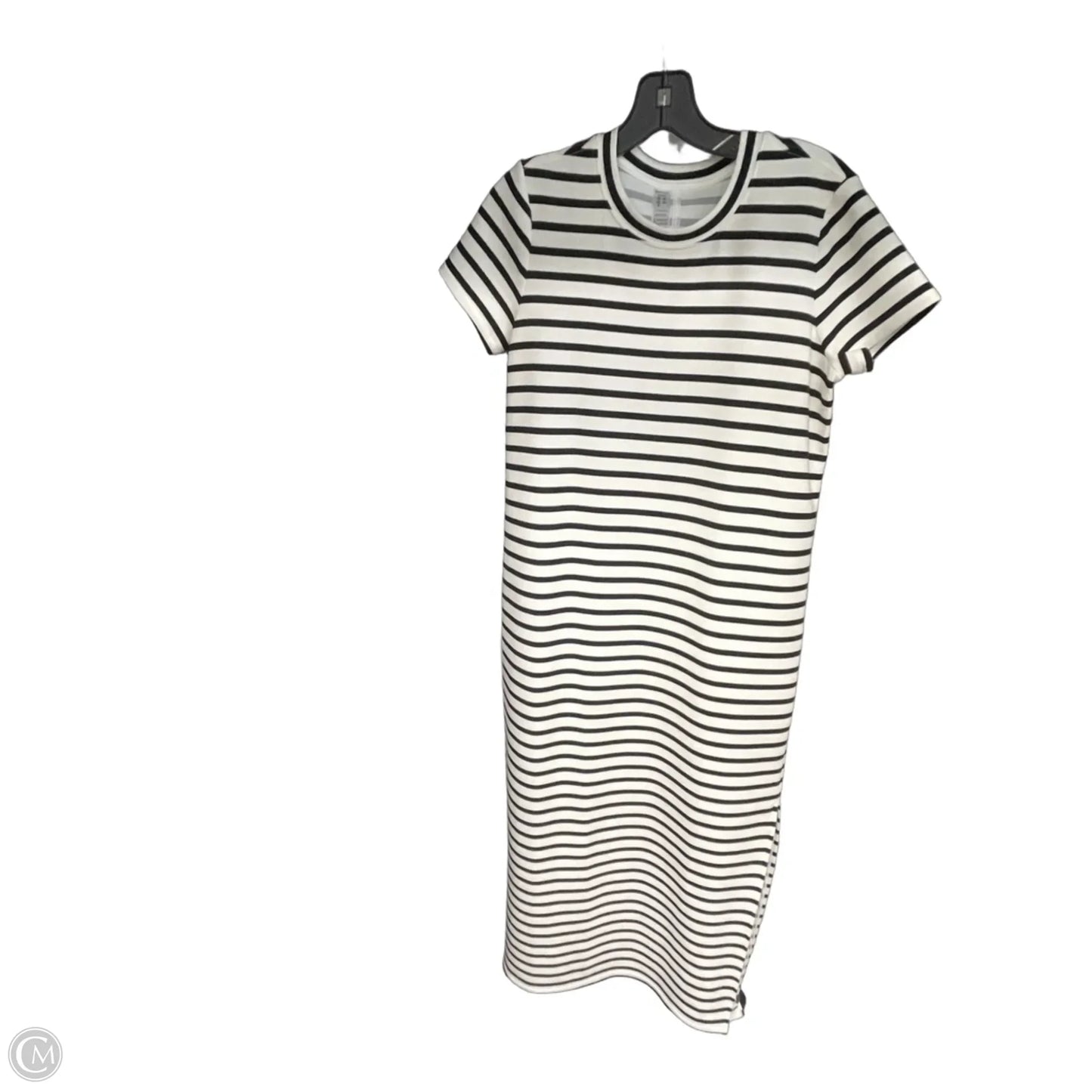 Dress Casual Maxi By Spanx In Black & White, Size: M
