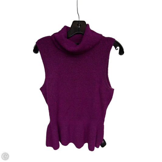 Top Sleeveless By White House Black Market In Purple, Size: M
