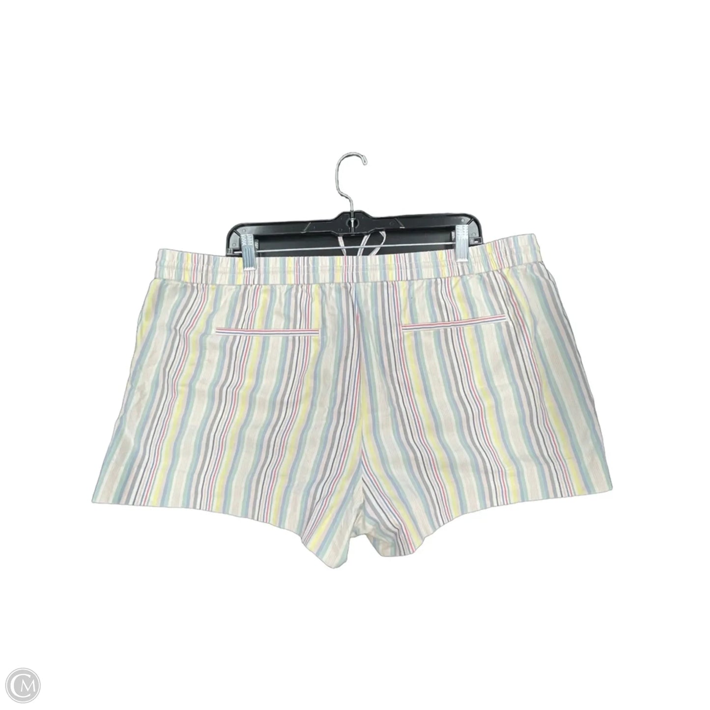 Shorts By Loft In Striped Pattern, Size: Xl