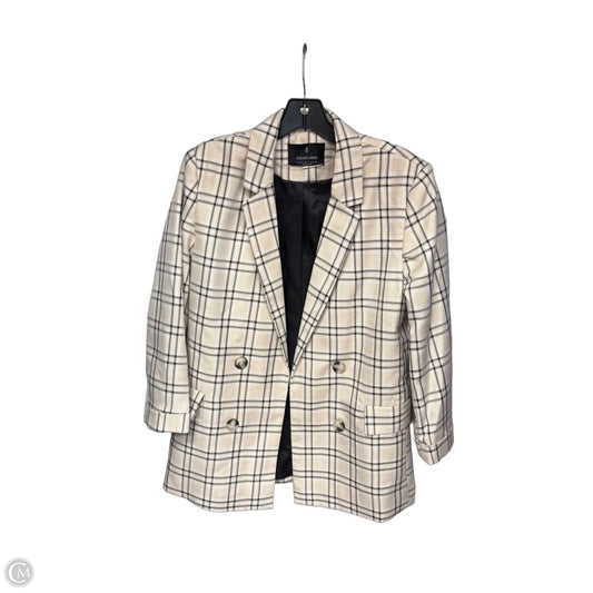 Blazer By Stradivarius In Plaid Pattern, Size: L