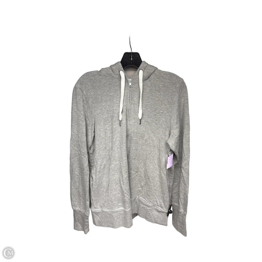 Sweatshirt Hoodie By Clothes Mentor In Grey, Size: Xl