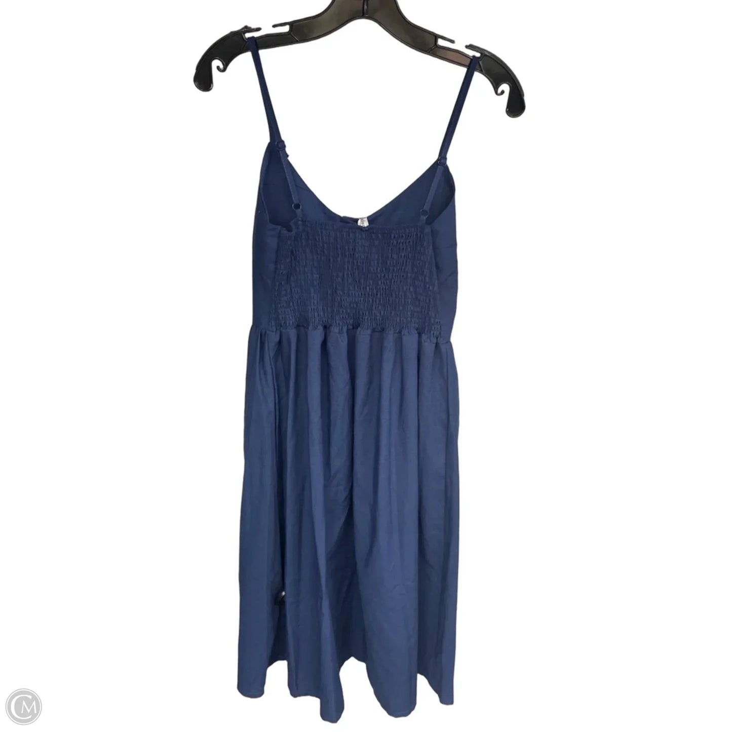 Dress Casual Midi By Angashion In Navy, Size: S