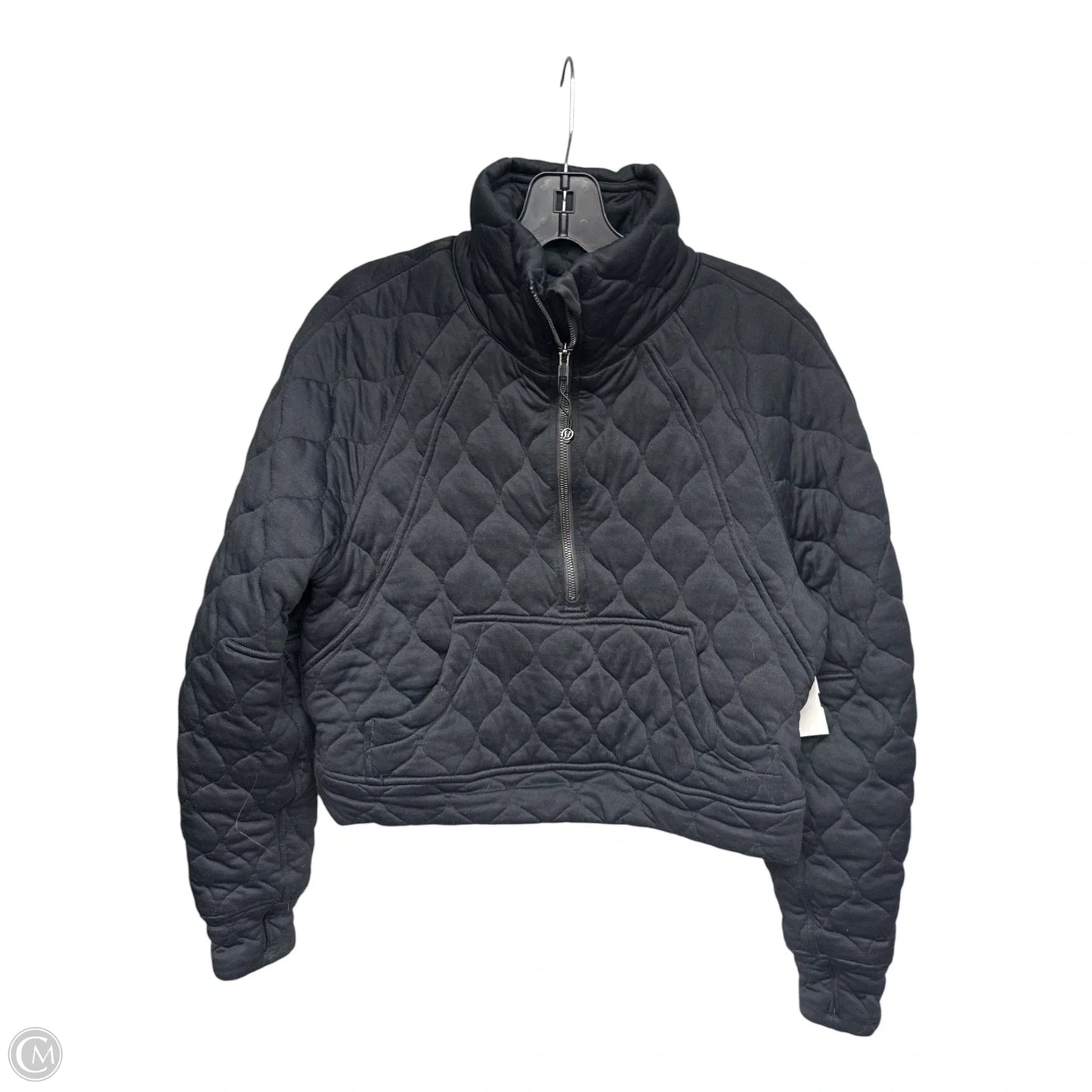 Athletic Jacket By Lululemon In Black, Size: Xs