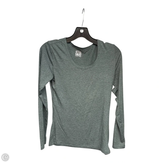Athletic Top Long Sleeve Crewneck By 32 Degrees In Green, Size: S