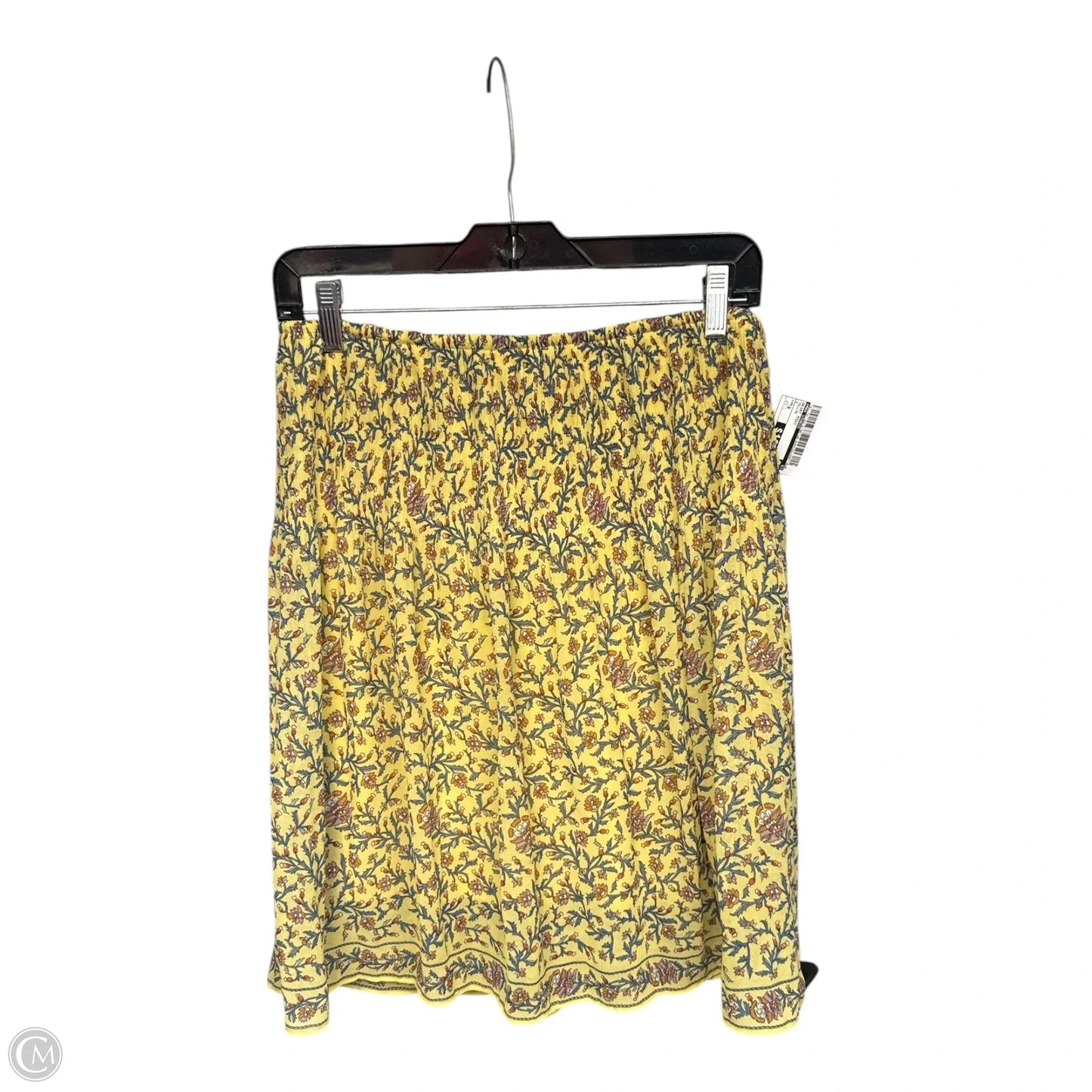 Skirt Midi By Max Studio In Yellow, Size: S