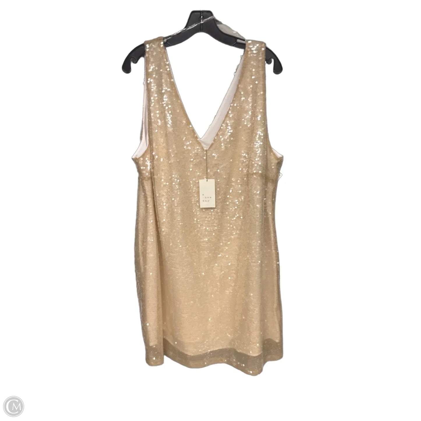 Dress Party Midi By A New Day In Beige, Size: Xxl