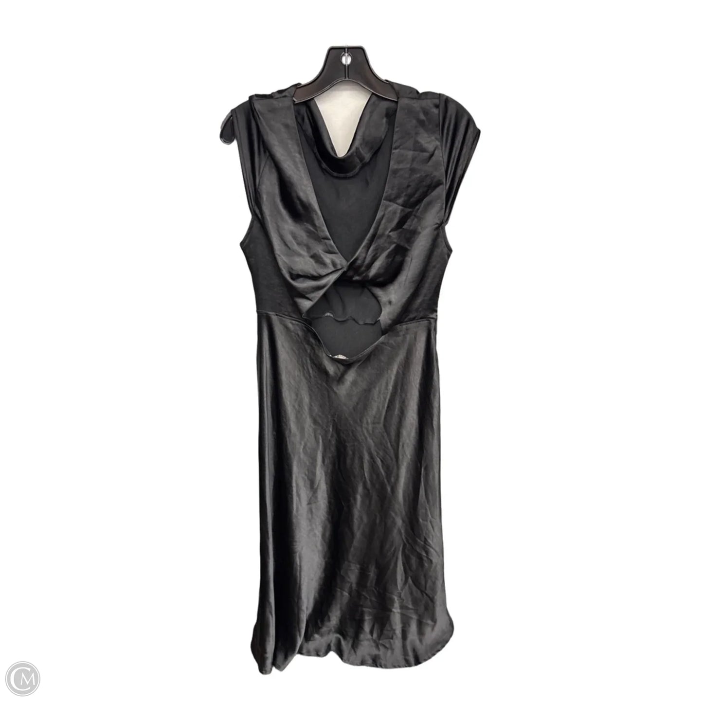 Dress Party Long By Clothes Mentor In Black, Size: 16