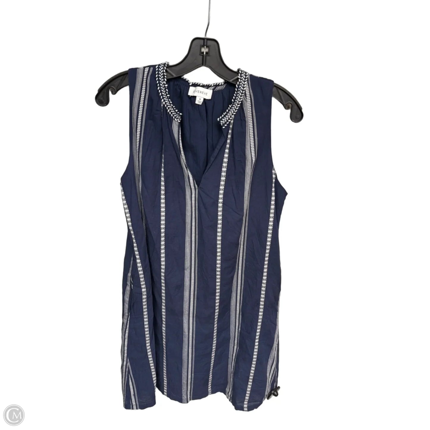 Dress Casual Midi By Universal Thread In Navy, Size: M