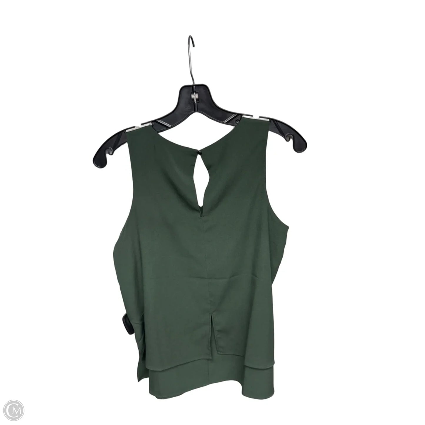 Top Sleeveless By Banana Republic In Green, Size: S