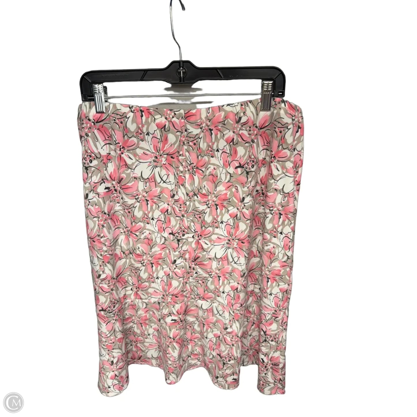 Skirt Midi By Casual Corner In Pink, Size: Xl