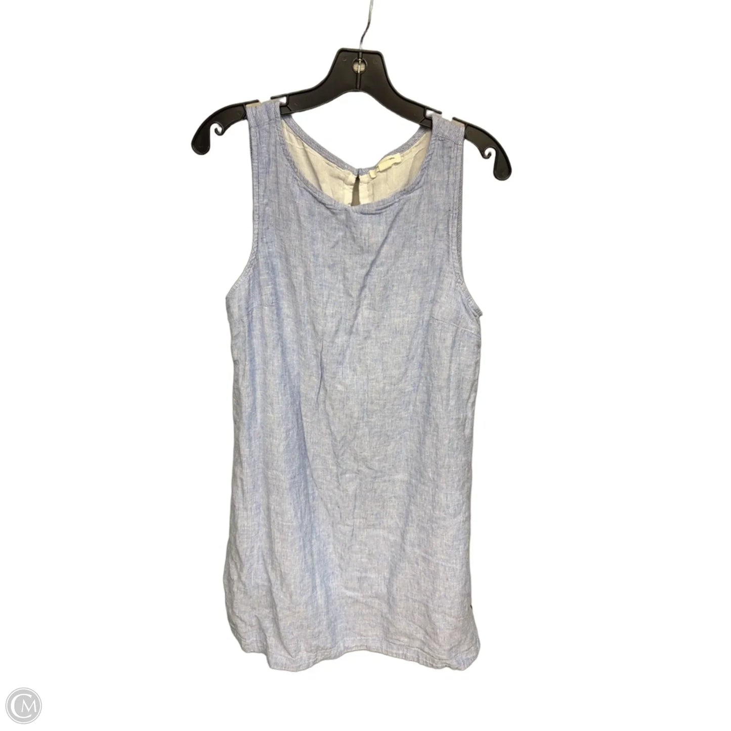 Dress Casual Short By Beachlunchlounge In Blue & White, Size: M
