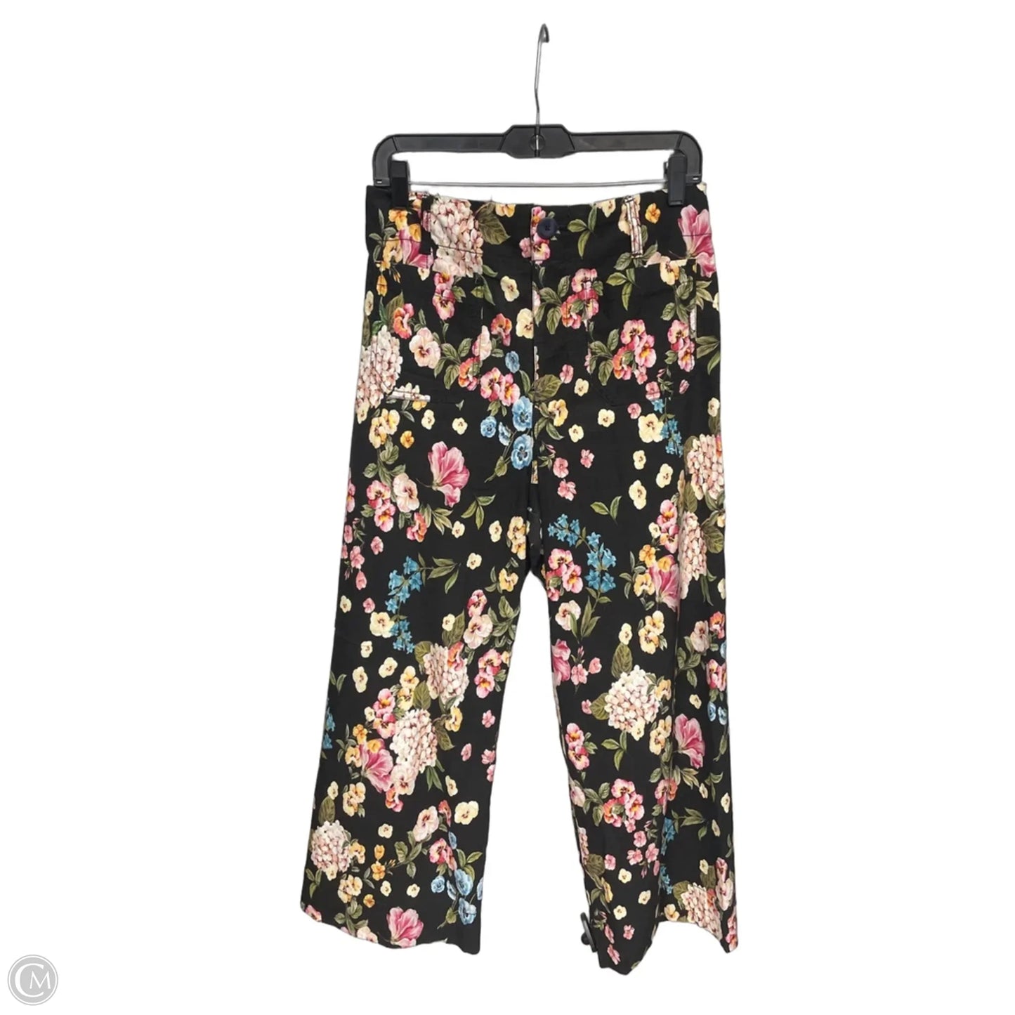 Pants Wide Leg By Maeve In Floral Print, Size: 8