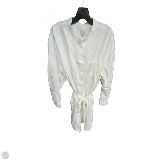 Dress Casual Maxi By Old Navy in White, Size: L