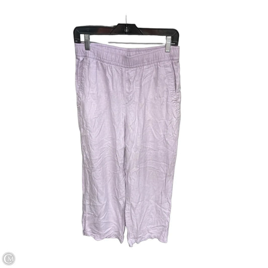 Pants Linen By Old Navy In Purple, Size: S