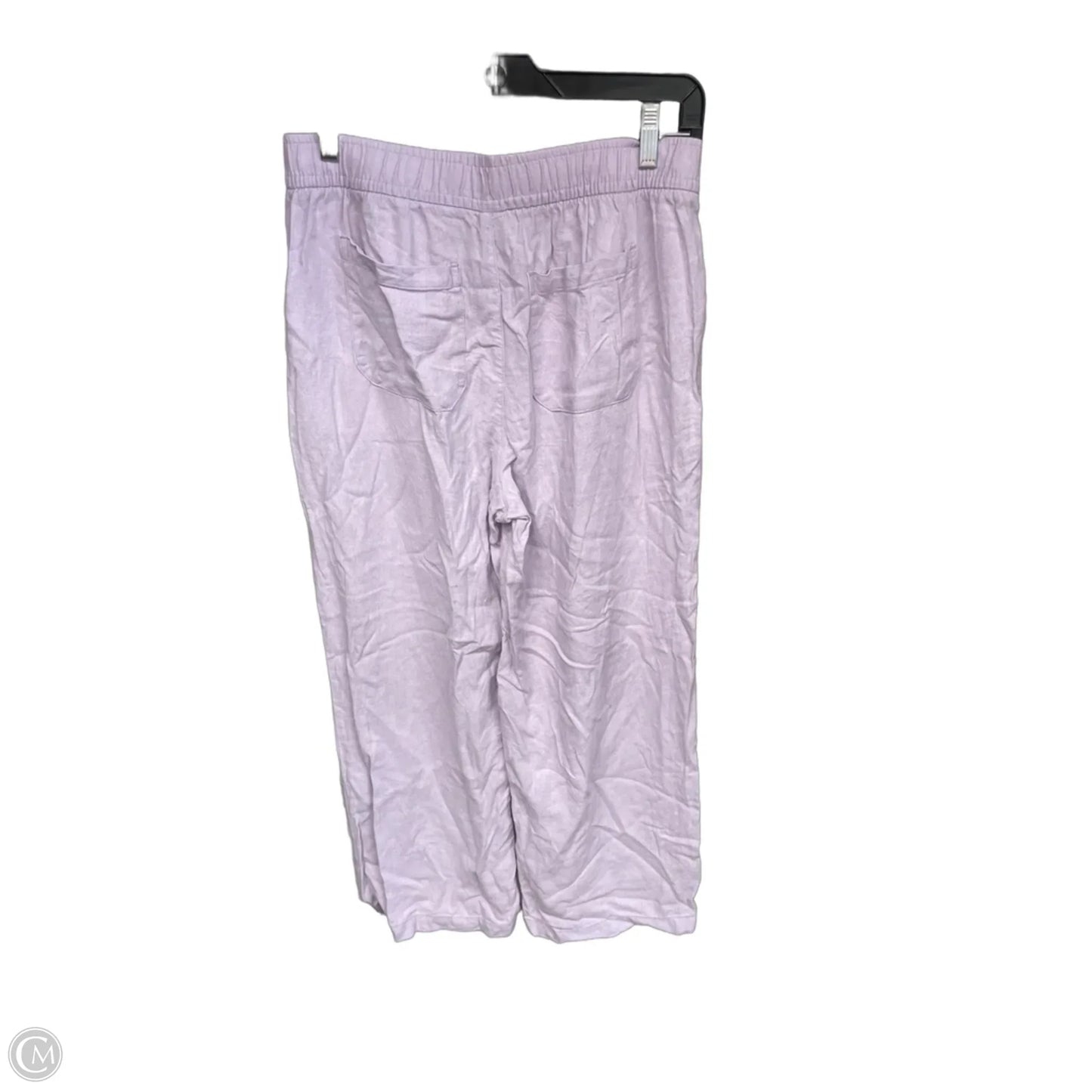 Pants Linen By Old Navy In Purple, Size: S