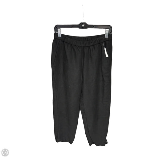 Pants Cropped By Eileen Fisher In Black, Size: Xs