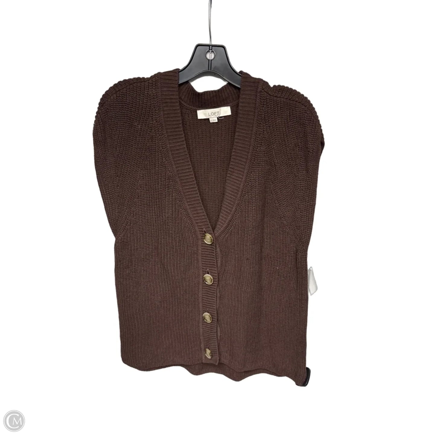 Cardigan By Loft In Brown, Size: M