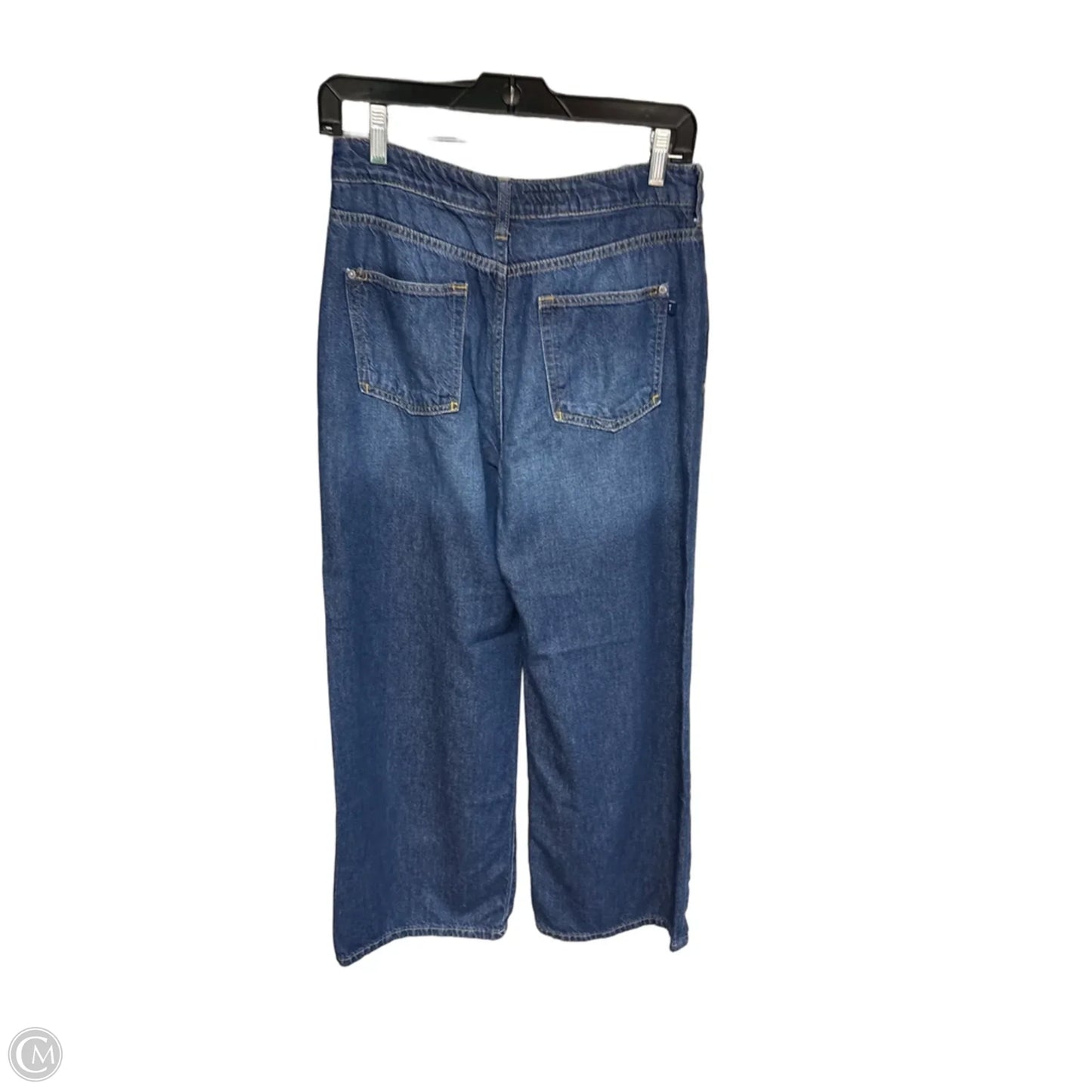 Jeans Wide Leg By Pilcro In Blue Denim, Size: 28