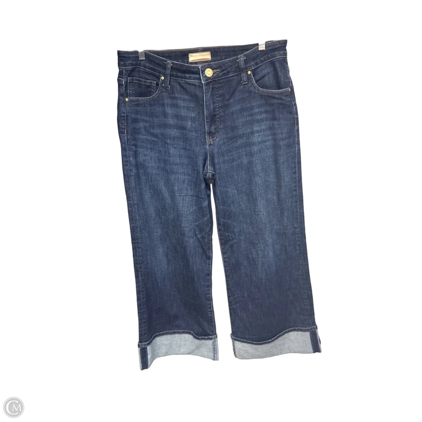 Jeans Wide Leg By Kut In Blue Denim, Size: 8