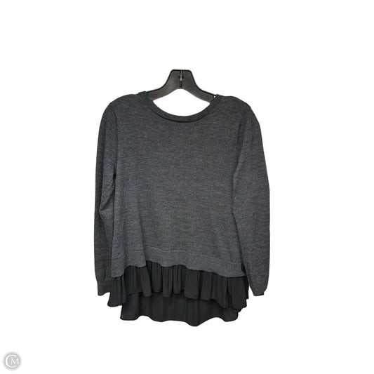 Sweater By Club Monaco In Black & Grey, Size: Sp
