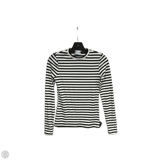 Top Long Sleeve By Lna In Black & White, Size: Xs