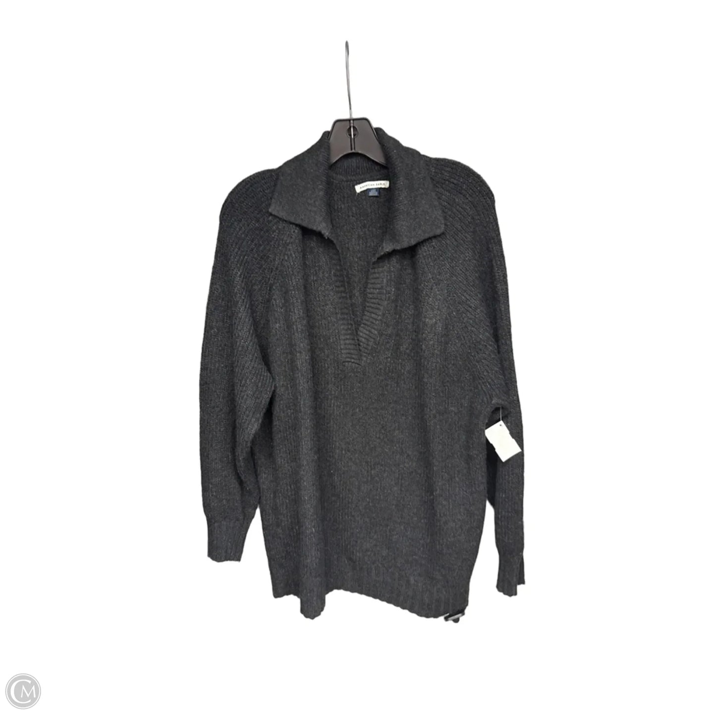 Sweater By American Eagle In Grey, Size: L