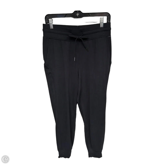 Athletic Pants By Lululemon In Black, Size: 8