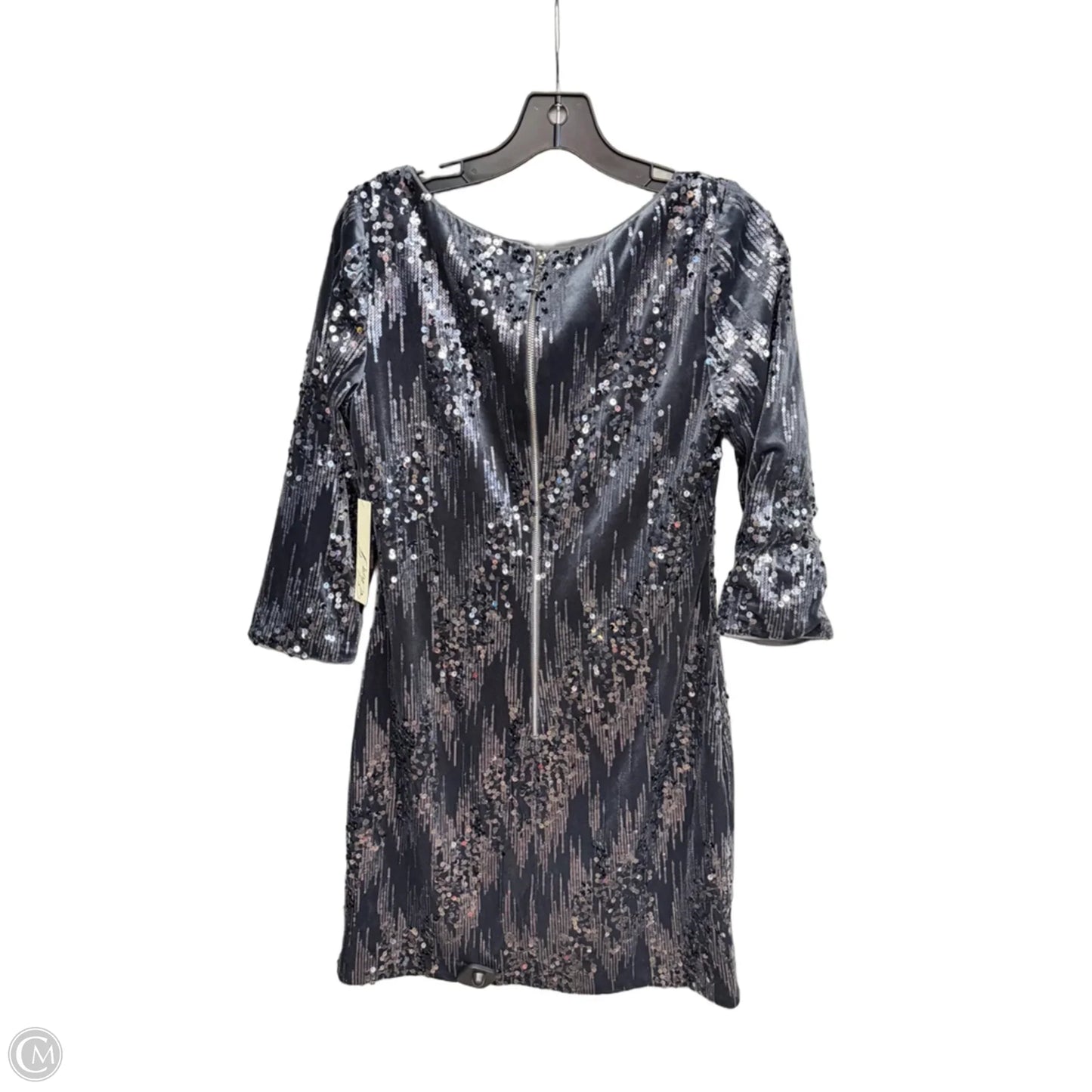 Dress Party Midi By Eliza J In Blue, Size: 12