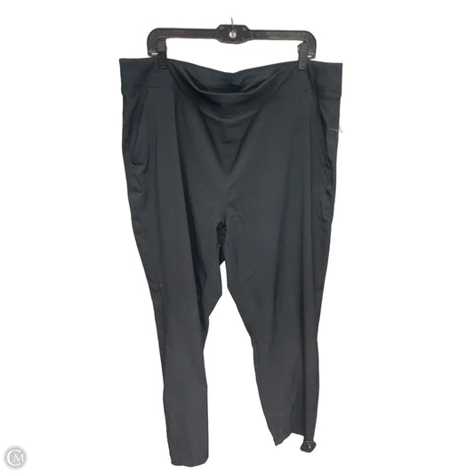 Athletic Pants By Columbia In Black, Size: 2x