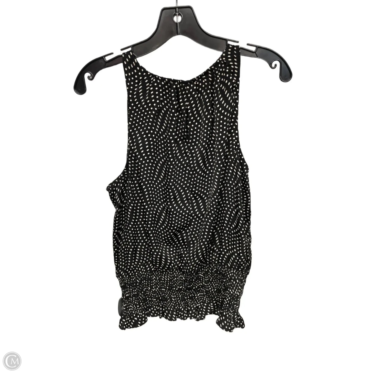 Top Sleeveless By Express In Polkadot Pattern, Size: M