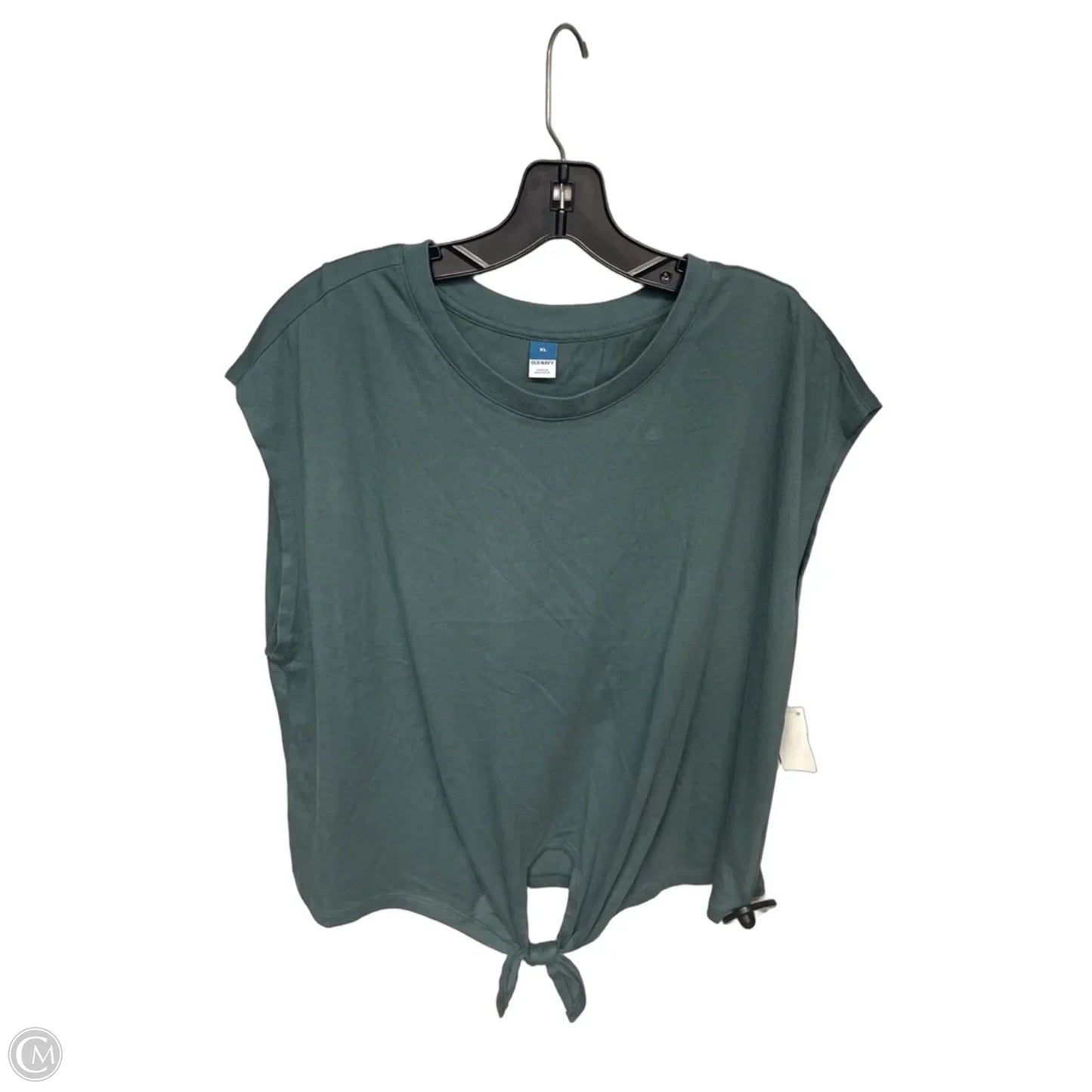 Top Short Sleeve By Old Navy In Teal, Size: Xl