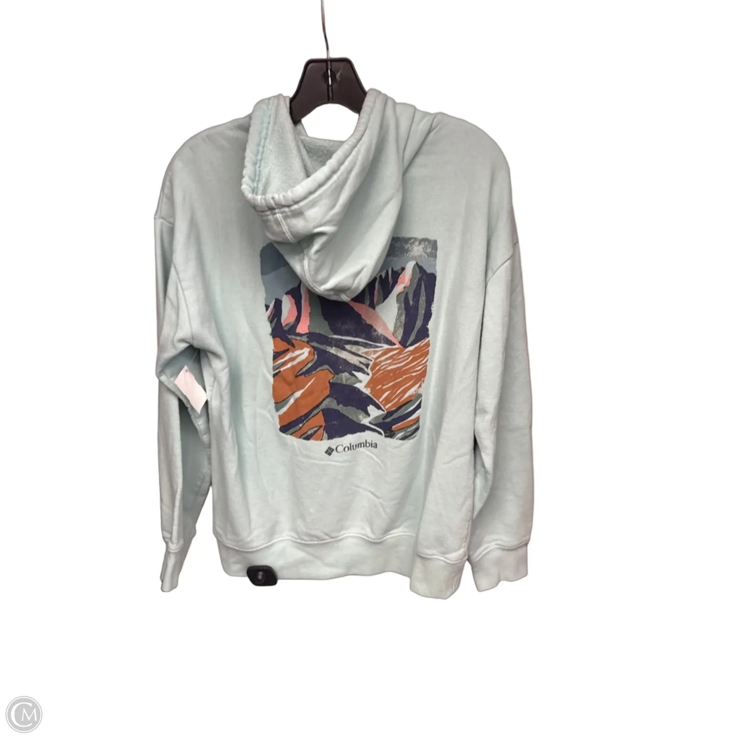 Athletic Sweatshirt Hoodie By Columbia In Blue, Size: S