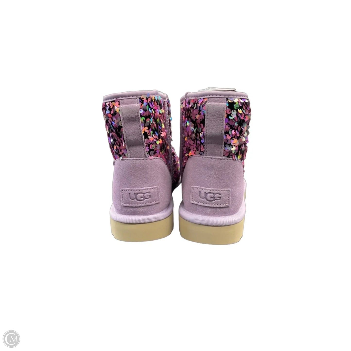 Boots Designer By Ugg In Pink, Size: 7