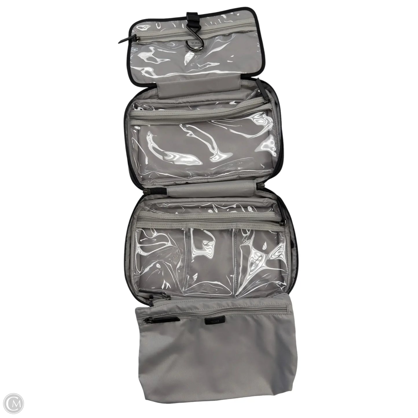 Makeup Bag Designer By Tumi, Size: Large