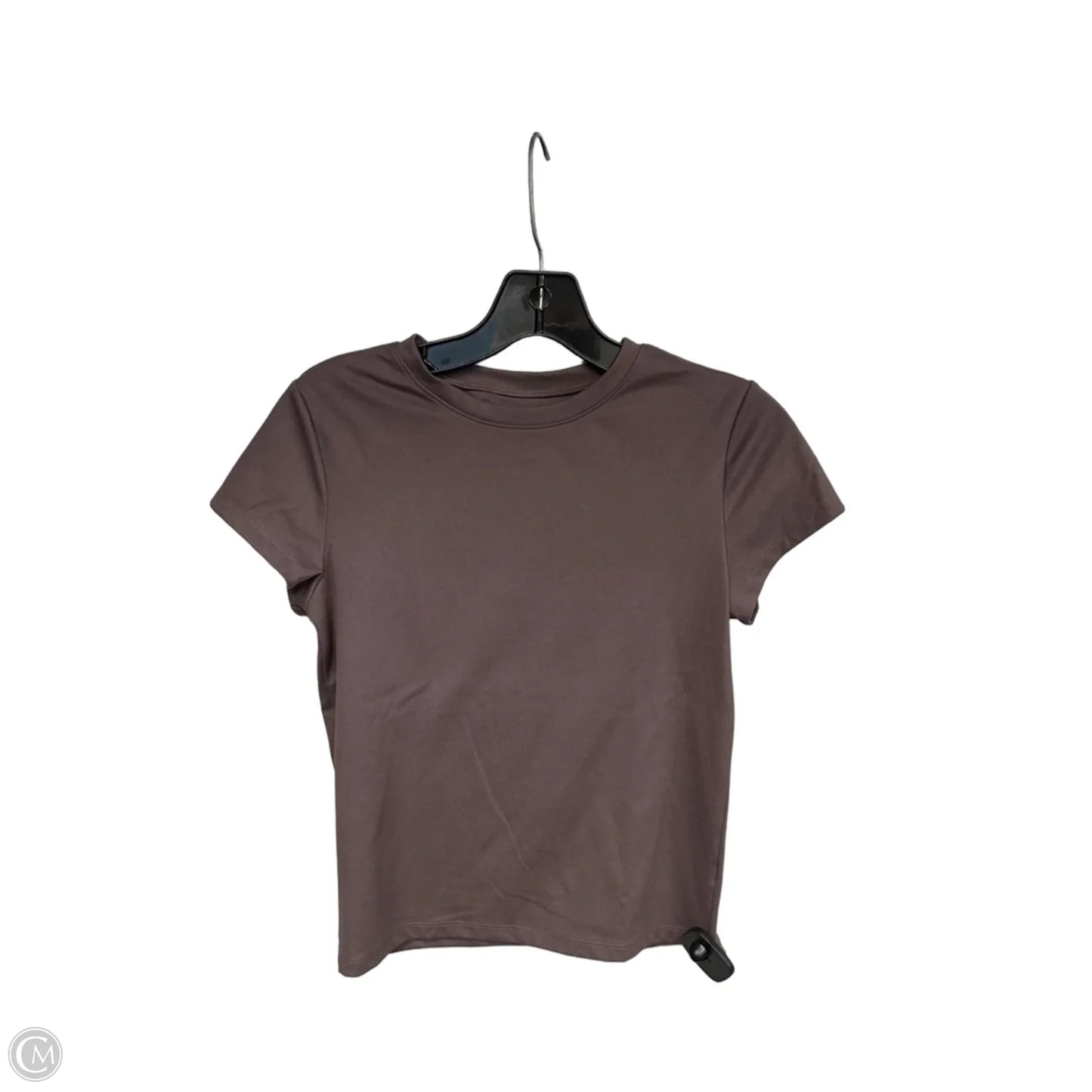Top Short Sleeve Basic By Wild Fable In Brown, Size: M