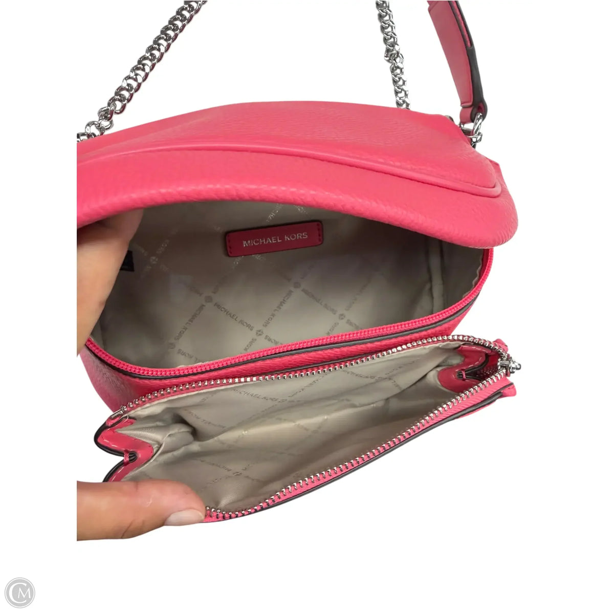 Crossbody Designer By Michael Kors, Size: Medium