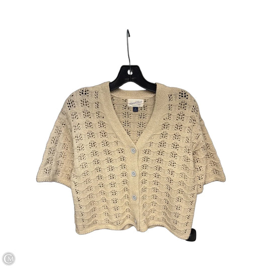 Top Short Sleeve By Universal Thread In Cream, Size: Xs